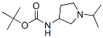 937166-84-2,TERT-BUTYL 1-ISOPROPYLPYRROLIDIN-3-YLCARBAMATE