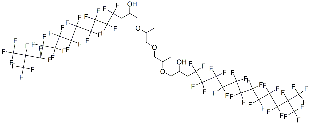 93776-03-5,1,1'-[oxybis[(1-methylethylene)oxy]]bis[4,4,5,5,6,6,7,7,8,8,9,9,10,10,11,11,12,12,13,13,14,15,15,15-tetracosafluoro-14-(trifluoromethyl)pentadecan-2-ol]