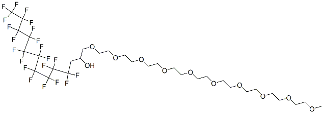 93776-07-9,33,33,34,34,35,35,36,36,37,37,38,38,39,39,40,40,41,41,42,42,42-henicosafluoro-2,5,8,11,14,17,20,23,26,29-decaoxadotetracontan-31-ol