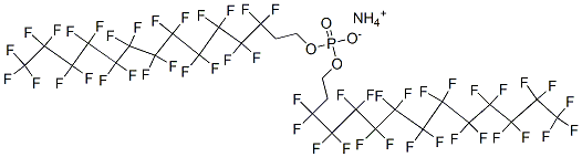 93776-22-8,ammonium bis(3,3,4,4,5,5,6,6,7,7,8,8,9,9,10,10,11,11,12,12,13,13,14,14,14-pentacosafluorotetradecyl) phosphate