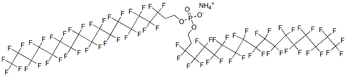 93776-23-9,ammonium bis[3,3,4,4,5,5,6,6,7,7,8,8,9,9,10,10,11,11,12,12,13,13,14,14,15,15,16,16,17,17,18,18,18-tritriacontafluorooctadecyl] phosphate