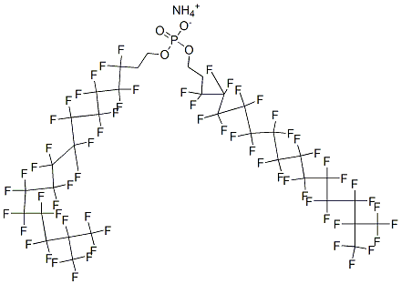 93776-27-3,ammonium bis[3,3,4,4,5,5,6,6,7,7,8,8,9,9,10,10,11,11,12,12,13,13,14,14,15,16,16,16-octacosafluoro-15-(trifluoromethyl)hexadecyl] phosphate