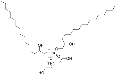 93777-69-6,bis(2-hydroxyethyl)ammonium bis(2-hydroxyhexadecyl) phosphate