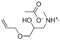 93778-76-8,[3-(allyloxy)-2-hydroxypropyl]dimethylammonium acetate