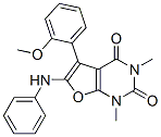 938025-43-5,Furo[2,3-d]pyrimidine-2,4(1H,3H)-dione,  5-(2-methoxyphenyl)-1,3-dimethyl-6-(phenylamino)-