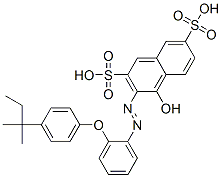 93804-35-4,4-hydroxy-3-[[2-[4-(tert-pentyl)phenoxy]phenyl]azo]naphthalene-2,7-disulphonic acid