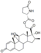 93804-88-7,9-fluoro-11beta,17-dihydroxy-16beta-methyl-3,20-dioxopregna-1,4-dien-21-yl 5-oxo-L-prolinate