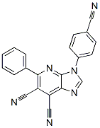 938050-49-8,3H-Imidazo[4,5-b]pyridine-6,7-dicarbonitrile,  3-(4-cyanophenyl)-5-phenyl-