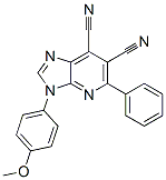 938050-50-1,3H-Imidazo[4,5-b]pyridine-6,7-dicarbonitrile,  3-(4-methoxyphenyl)-5-phenyl-
