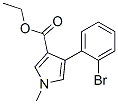 938164-26-2,4-(2-BROMOPHENYL)-1-METHYL-1H-PYRROLE-3-CARBOXYLIC ACID ETHYL ESTER