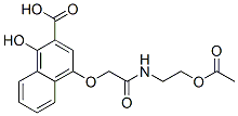 93820-07-6,4-[2-[[2-(acetoxy)ethyl]amino]-2-oxoethoxy]-1-hydroxy-2-naphthoic acid