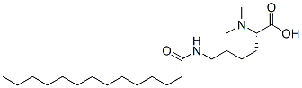 93839-74-8,N2,N2-dimethyl-N6-(1-oxotetradecyl)-L-lysine
