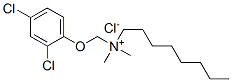 93840-58-5,[(2,4-dichlorophenoxy)methyl]dimethyloctylammonium chloride