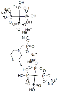 93841-76-0,decasodium [[(phosphonatomethyl)imino]bis[ethane-2,1-diylnitrilobis(methylene)]]tetrakisphosphonate