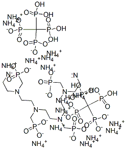 93842-79-6,hexadecaammonium [[3,6,9,12-tetrakis(phosphonatomethyl)-3,6,9,12-tetraazatetradecane-1,14-diyl]bis[nitrilobis(methylene)]]tetrakisphosphonate