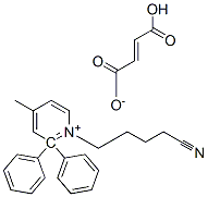 93843-01-7,1-(4-cyanobutyl)-gamma-methyl-alpha,alpha-diphenylpyridinium hydrogen fumarate