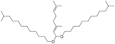 93843-13-1,[(3,7-dimethyl-2,6-octadienylidene)bis(oxy)]bisisotridecane