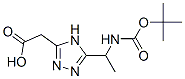 938459-15-5,(5-(1-[(TERT-BUTOXYCARBONYL)AMINO]ETHYL)-4H-1,2,4-TRIAZOL-3-YL)ACETIC ACID