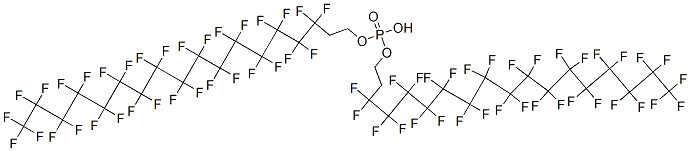 93857-54-6,bis[3,3,4,4,5,5,6,6,7,7,8,8,9,9,10,10,11,11,12,12,13,13,14,14,15,15,16,16,17,17,18,18,18-tritriacontafluorooctadecyl] hydrogen phosphate