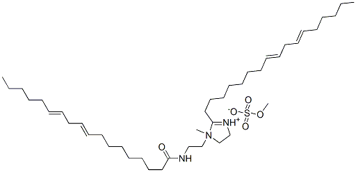 93858-36-7,(all-Z)-2-(heptadeca-8,11-dienyl)-4,5-dihydro-1-methyl-1-[2-[(octadeca-9,12-dienoyl)amino]ethyl]-1H-imidazolium methyl sulphate