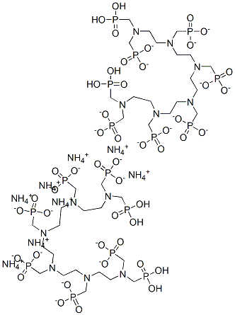 93858-90-3,octaammonium octahydrogen [2,5,8,11,14,17-hexakis(phosphonatomethyl)-2,5,8,11,14,17-hexaazaoctadecane-1,18-diyl]bisphosphonate