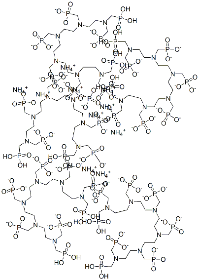 93858-92-5,decaammonium [2,5,8,11,14,17-hexakis(phosphonatomethyl)-2,5,8,11,14,17-hexaazaoctadecane-1,18-diyl]bisphosphonate