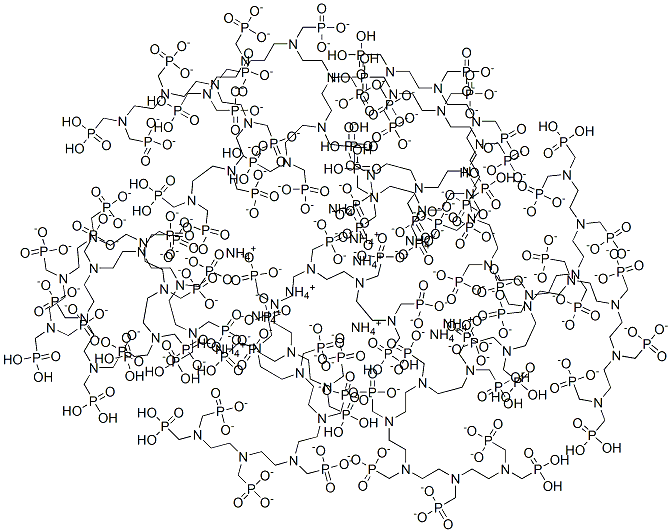93858-93-6,undecaammonium pentahydrogen [2,5,8,11,14,17-hexakis(phosphonatomethyl)-2,5,8,11,14,17-hexaazaoctadecane-1,18-diyl]bisphosphonate