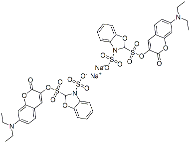 93859-31-5,disodium 2-[7-(diethylamino)-2-oxo-2H-1-benzopyran-3-yl]benzoxazoledisulphonate
