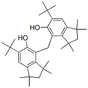 93893-68-6,4,4'-methylenebis[6-(tert-butyl)-1,1,3,3-tetramethylindan-5-ol]
