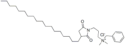 93904-69-9,[benzyldimethyl[3-[3-(octadecyl)-2,5-dioxopyrrolidine-1-yl]propyl]ammonium] chloride