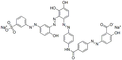 93918-07-1,disodium 5-[[4-[[[4-[[dihydroxy[[2-hydroxy-5-[(3-sulphonatophenyl)azo]phenyl]azo]phenyl]azo]phenyl]amino]carbonyl]phenyl]azo]salicylate