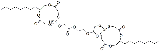 93918-35-5,ethylene bis[[(8-octyl-5,11-dioxo-1,4-dioxa-7,9-dithia-8-stannacycloundec-8-yl)thio]acetate]