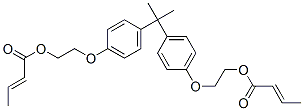 93918-95-7,(E)-(1-methylethylidene)bis(4,1-phenyleneoxy-2,1-ethanediyl) crotonate