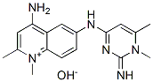 93919-18-7,4-amino-6-[(1,2-dihydro-2-imino-1,6-dimethyl-4-pyrimidinyl)amino]-1,2-dimethylquinolinium hydroxide
