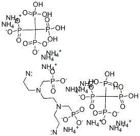 93920-43-5,dodecaammonium [ethane-1,2-diylbis[[(phosphonatomethyl)imino]ethane-2,1-diylnitrilobis(methylene)]]tetrakisphosphonate