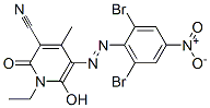 939281-25-1,3-Pyridinecarbonitrile,  5-[2-(2,6-dibromo-4-nitrophenyl)diazenyl]-1-ethyl-1,2-dihydro-6-hydroxy-4-methyl-2-oxo-