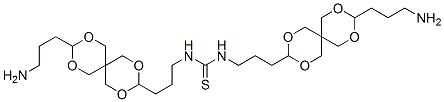 93951-23-6,1,3-[bis[3-[9-(3-aminopropyl)-2,4,8,10-tetraoxaspiro[5.5]undec-3-yl]propyl]]thiourea