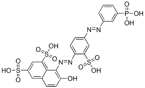 93966-72-4,7-hydroxy-8-[[4-[(3-phosphonophenyl)azo]-2-sulphophenyl]azo]naphthalene-1,3-disulphonic acid