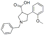 939757-63-8,1-BENZYL-4-(2-METHOXY-PHENYL)-PYRROLIDINE-3-CARBOXYLIC ACID