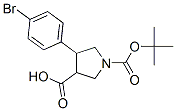 939757-97-8,4-(4-BROMO-PHENYL)-PYRROLIDINE-1,3-DICARBOXYLIC ACID 1-TERT-BUTYL ESTER
