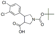 939758-01-7,4-(3,4-DICHLORO-PHENYL)-PYRROLIDINE-1,3-DICARBOXYLIC ACID 1-TERT-BUTYL ESTER