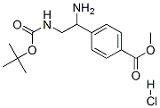 939760-52-8,4-(1-AMINO-2-TERT-BUTOXYCARBONYLAMINO-ETHYL)-BENZOIC ACID METHYL ESTER HYDROCHLORIDE