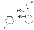 939760-95-9,1-(3-METHOXY-BENZYLAMINO)-CYCLOHEXANECARBOXYLIC ACID HYDROCHLORIDE
