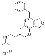 93982-17-3,4-[[1,3-dihydro-6-methyl-4-benzylfuro[3,4-c]pyridin-7-yl]oxy]-N-isopropylbutylamine monohydrochloride