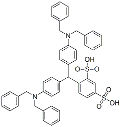 93982-50-4,4-[bis[4-[bis(phenylmethyl)amino]phenyl]methyl]benzene-1,3-disulphonic acid