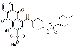 93982-78-6,sodium 1-amino-9,10-dihydro-4-[[4-[[(4-methylphenyl)sulphonyl]amino]cyclohexyl]amino]-9,10-dioxoanthracene-2-sulphonate