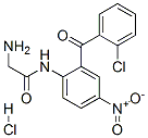 94006-04-9,2-amino-N-[2-(2-chlorobenzoyl)-4-nitrophenyl]acetamide monohydrochloride