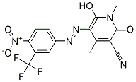 940063-75-2,3-Pyridinecarbonitrile,  1,2-dihydro-6-hydroxy-1,4-dimethyl-5-[2-[4-nitro-3-(trifluoromethyl)phenyl]diazenyl]-2-oxo-