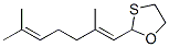 94021-44-0,2-(2,6-dimethyl-1,5-heptadien-1-yl)-1,3-oxathiolane