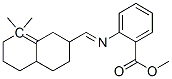 94021-92-8,methyl 2-[[(octahydro-8,8-dimethyl-2-naphthyl)methylene]amino]benzoate